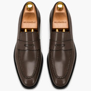 Marbella Apron Penny Loafer // Chestnut