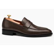 Marbella Apron Penny Loafer // Chestnut