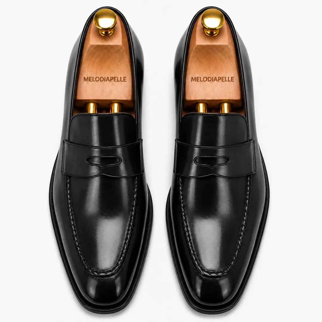 Marbella Apron Penny Loafer // Chestnut