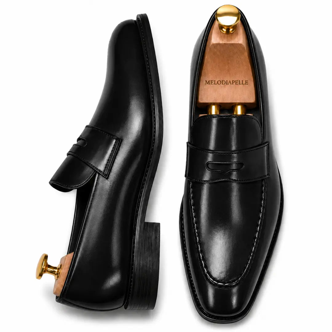 Marbella Apron Penny Loafer // Chestnut
