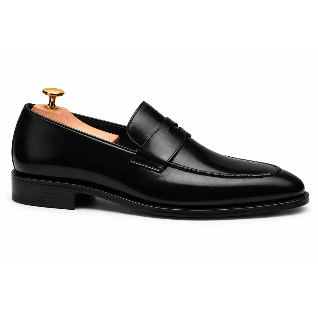 Marbella Apron Penny Loafer // Chestnut