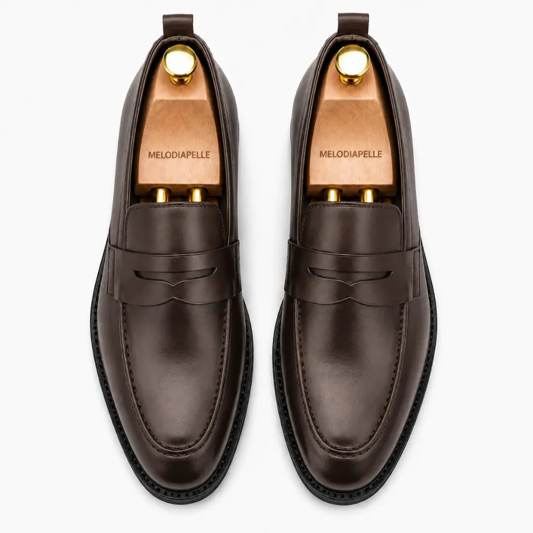 Miami Penny Loafer // Nero Black