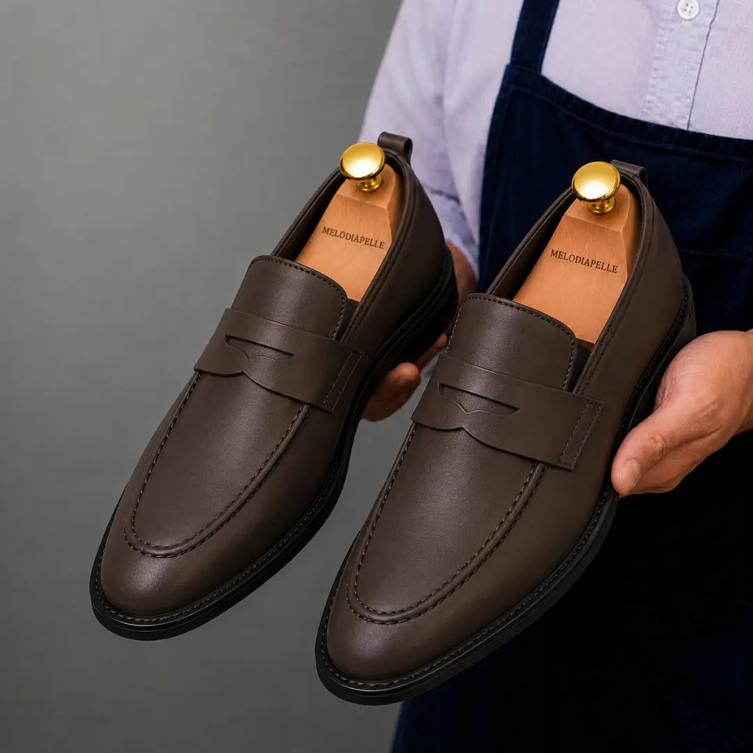 Miami Penny Loafer // Nero Black