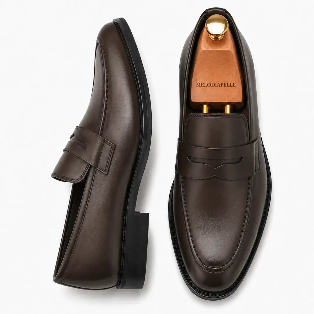 Miami Penny Loafer // Nero Black