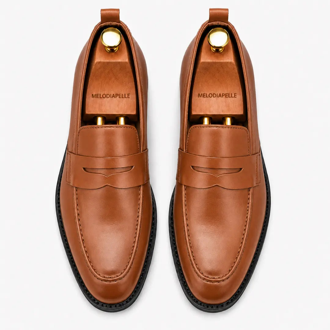 Miami Penny Loafer // Nero Black