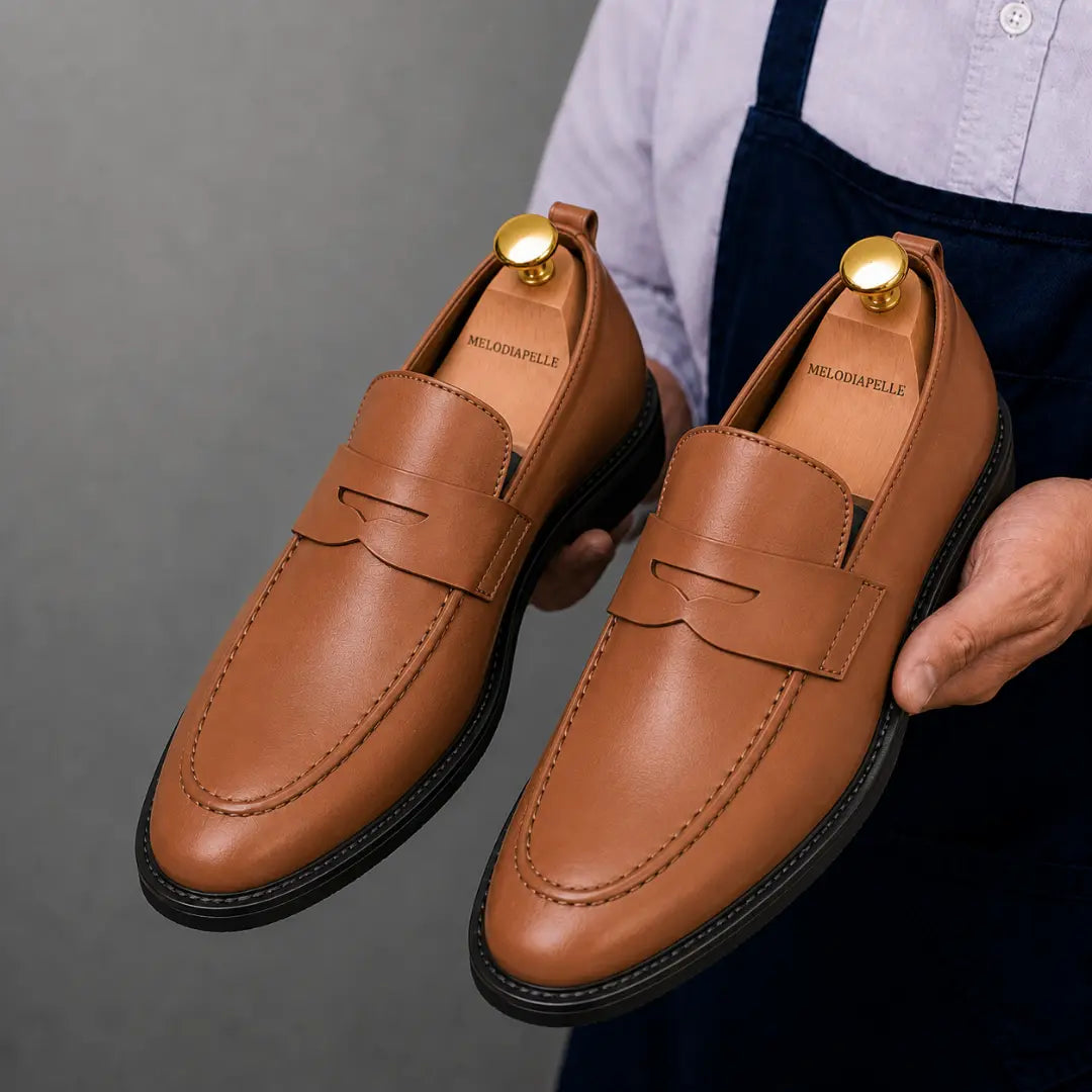 Miami Penny Loafer // Nero Black