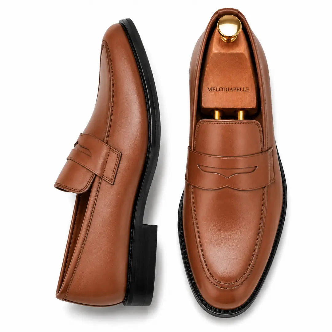 Miami Penny Loafer // Nero Black