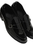 Montone Patent Slim-Strap Single Monk Strap for Men - Glossy Evening Dress Shoes