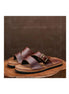 Marcillac Buckle Toe-Loop Toe-Loop Slipper for Men - Leather Toe-Loop Slides