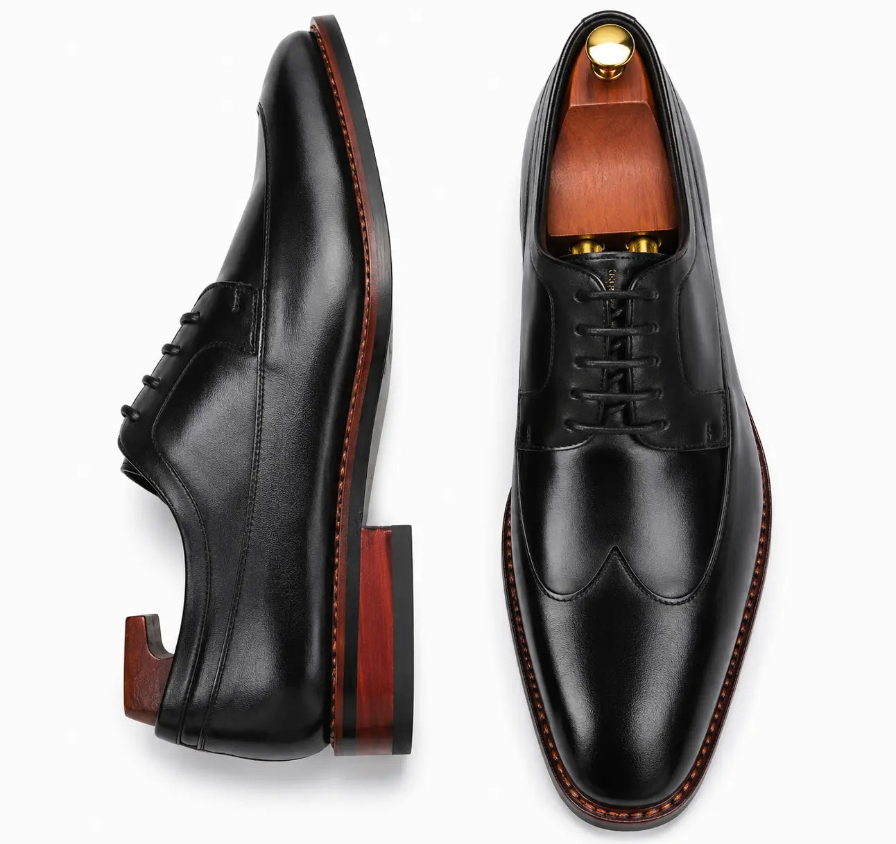 Matador Austerity Wingtip Derby for Men - Goodyear Welted Leather Formal Shoes
