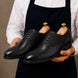 Maverick II Woven Wingtip Brogue Oxford for Men - Goodyear Welted Leather Shoes