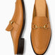 Morlaix Woven-Panel Horsebit Mule for Men - Two-Material Backless Shoes