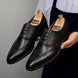 Mossverde Hand-Patina Wingtip Brogue Oxford for Men - Goodyear Welted Leather Shoes