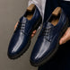 Marseille Patina Plain-Toe Derby for Men - Lug-Sole Leather Formal Shoes