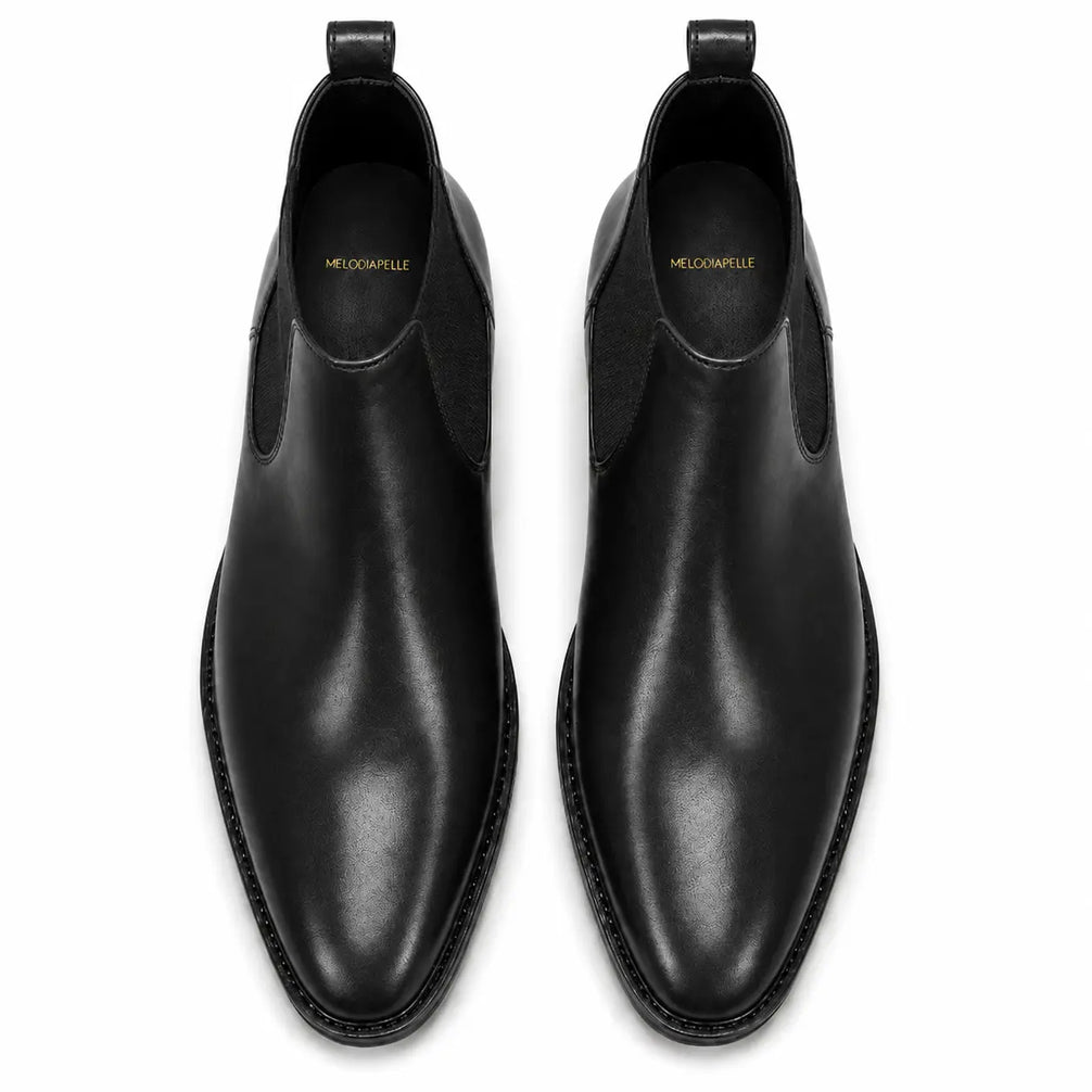 Mazarine Chelsea Boot for Men - Goodyear Welted Full-Grain Leather Boots