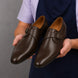 Madrid Single Monk Strap for Men - Goodyear Welted Full-Grain Leather Shoes