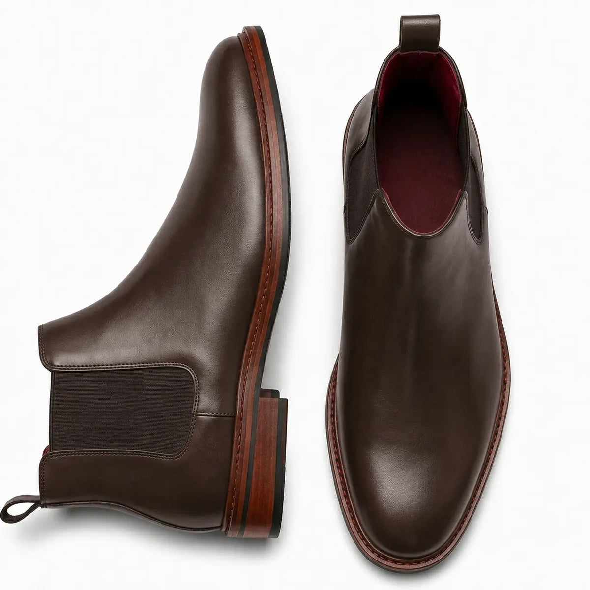 Mirage Chelsea Boot for Men - Goodyear Welted Full-Grain Leather Boots