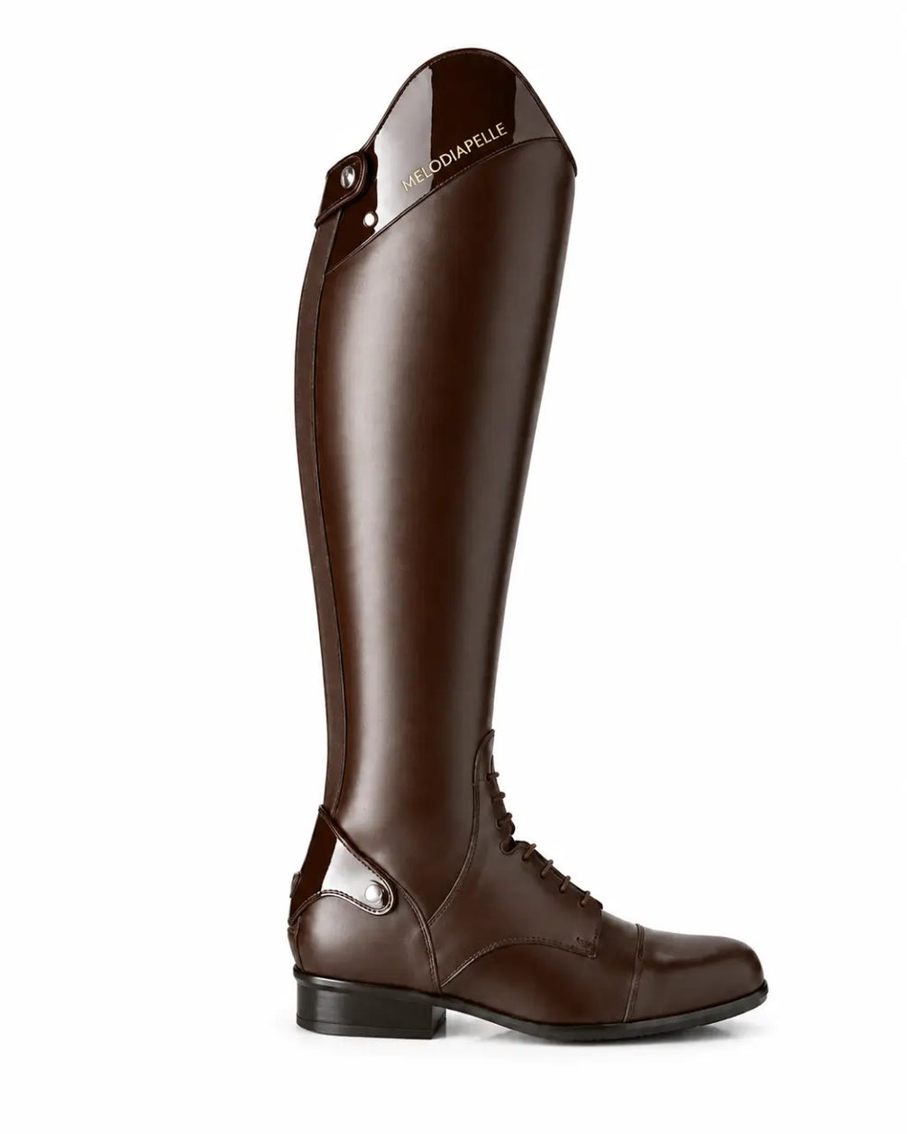 Verona Men's Patent-Top Polo & Horse Riding Boots – Black Leather Competition Boots