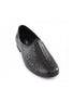 Mehsana Threadwork Leather Mojari for Men - Embroidered Leather Mojari Shoes