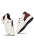 Machrie Contrast-Heel Brogue Spikeless Golf Shoe for Men - Two-Tone Spikeless Golf Shoes