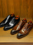 Miane Angled-Seam Split-Toe Derby for Men - Polished Leather Dress Shoes