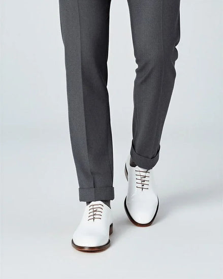 Montebello Smooth-Calf Wholecut Oxford for Men - Wedding Leather Oxford Shoes
