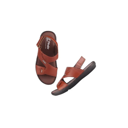 Malia Two-Strap Back-Strap Sandal for Men - Cushioned Leather Sandals