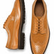 Mosaic Leather & Suede Wingtip Derby for Men - Goodyear Welted Lug-Sole Shoes