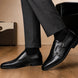 Mortimer Apron-Toe Double Monk Strap for Men - Burnished Leather Shoes