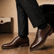 Meta Croc-Embossed Wholecut Oxford for Men - Goodyear Welted Leather Shoes