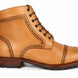 Mendoza Full-Brogue Cap-Toe Boot for Men - Handmade Leather Lace-Up Boots