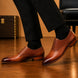 Maverick II Woven Wingtip Brogue Oxford for Men - Goodyear Welted Leather Shoes