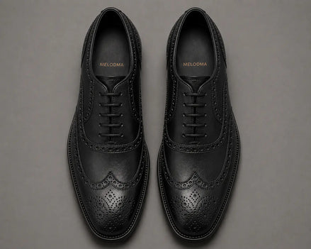 Mazaro Wingtip Brogue Oxford for Men - Goodyear Welted Full-Grain Leather Shoes