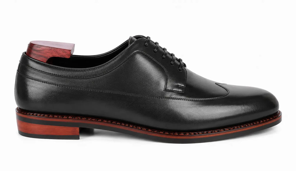 Matador Austerity Wingtip Derby for Men - Goodyear Welted Leather Formal Shoes