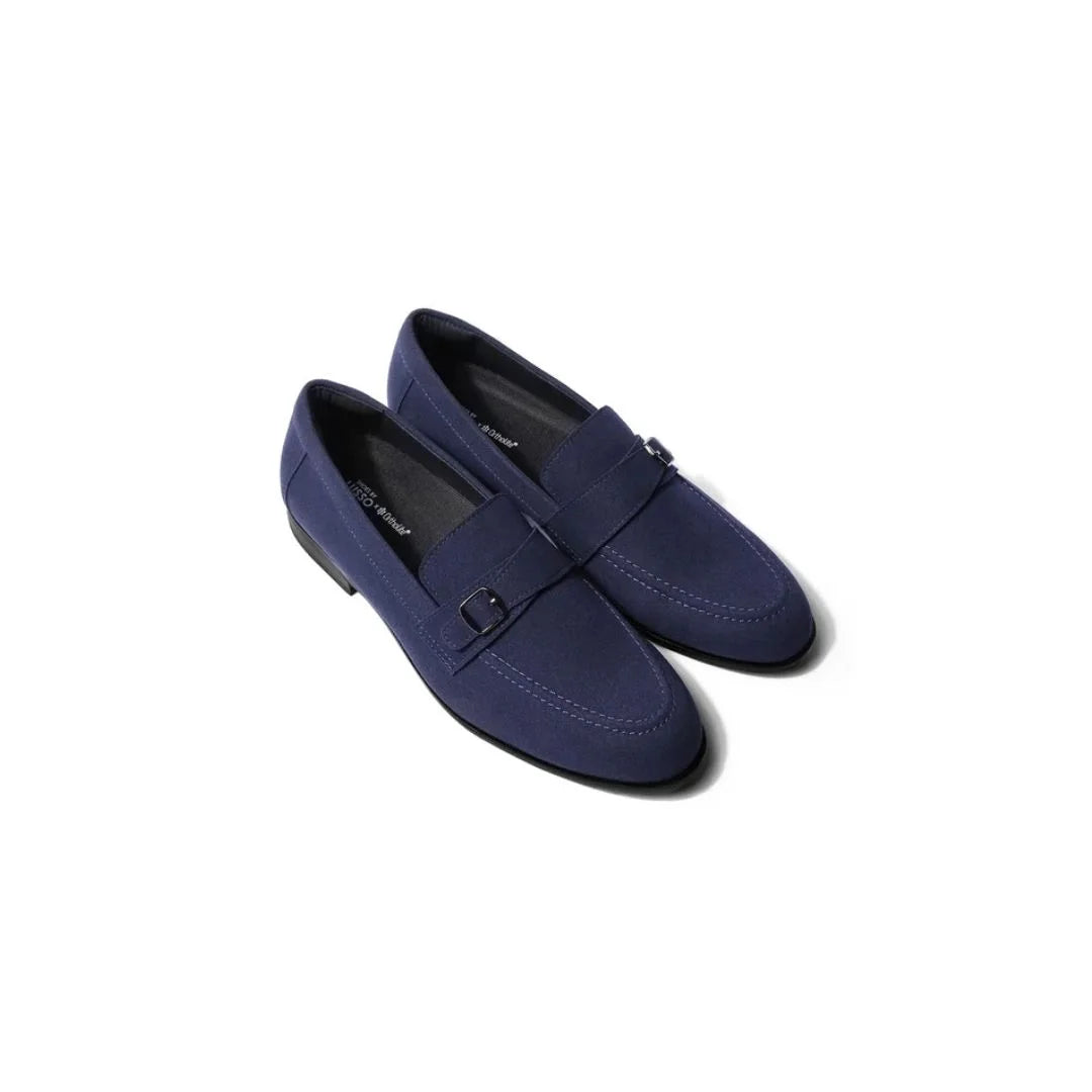 Montejaque Strap-Buckle Textile Slip-On for Men - Buckle Slip-On Shoes