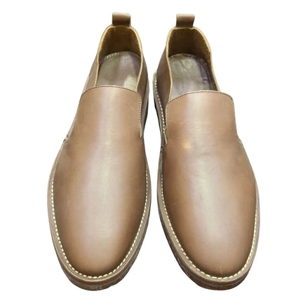 Montirone Crepe-Sole Gusset Slip-On for Men - Casual Leather Slip-On Shoes