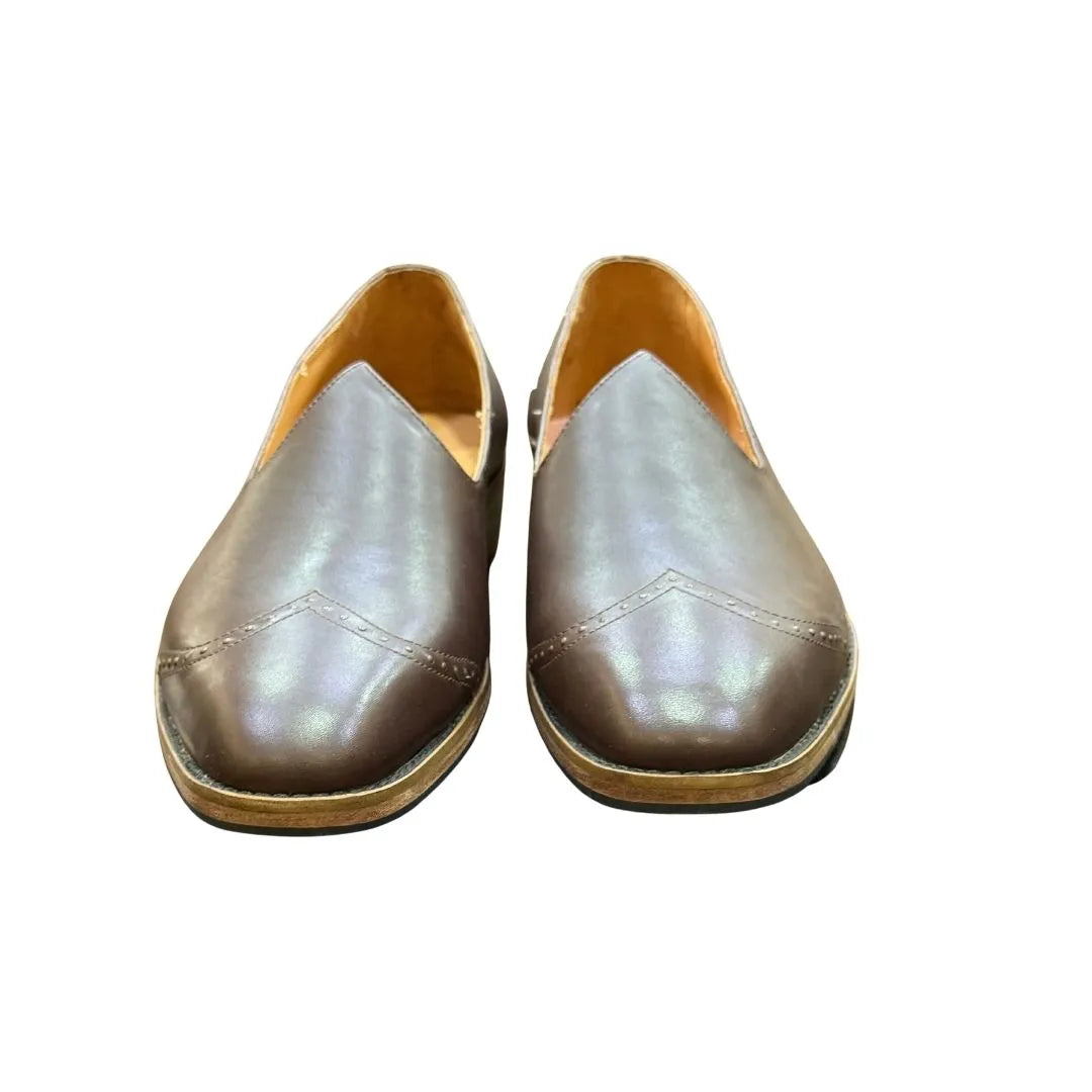 Muscoline Brogue-Cap Nagra Nagra for Men - Handmade Leather Nagra Shoes