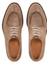 Mazzano Textured-Apron Suede Derby for Men - Norwegian-Stitched Casual Shoes