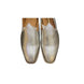 Mairano Metallic Nagra Nagra for Men - Metallic Leather Festive Slip-Ons