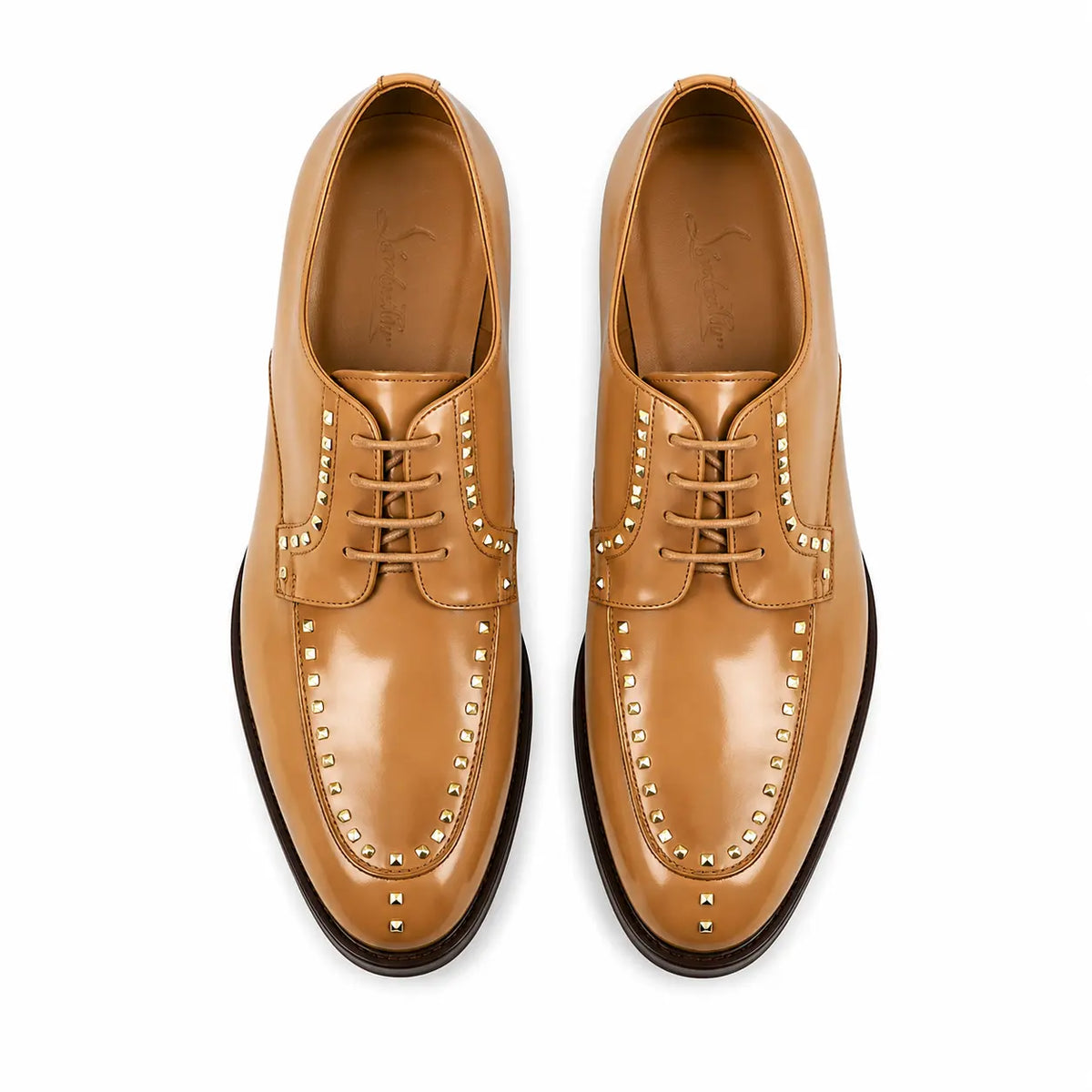 Mortlach Studded Apron Derby for Men - Goodyear Welted Leather Formal Shoes