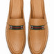 Mirepoix Web-Stripe Grained Mule for Men - Backless Block-Heel Shoes