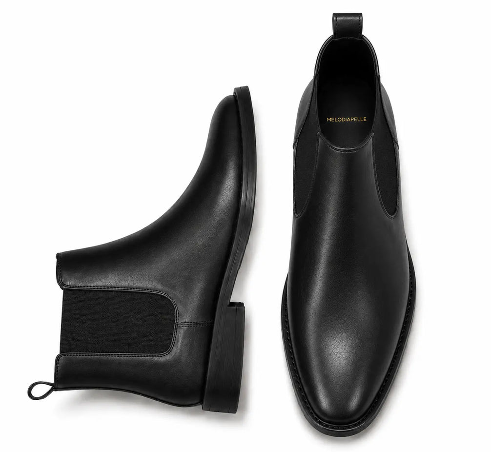 Mazarine Chelsea Boot for Men - Goodyear Welted Full-Grain Leather Boots