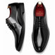 Matera Plain-Toe Derby for Men - Goodyear Welted Mirror-Polish Formal Shoes