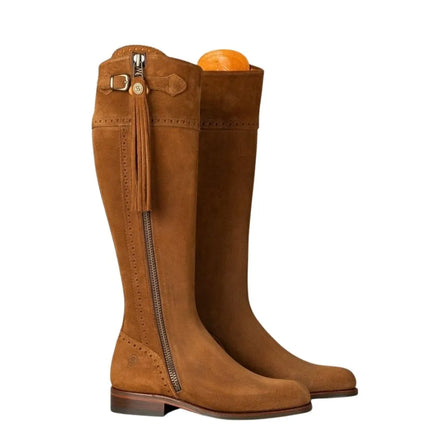 Madrigalejo Suede Tassel Spanish Riding Boot for Men - Spanish Riding Boots