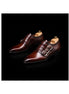 Mesola Burnished Brogue Triple Monk Strap for Men - Perforated Leather Party Shoes