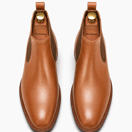 Mirage Chelsea Boot for Men - Goodyear Welted Full-Grain Leather Boots