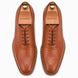 Meta Croc-Embossed Wholecut Oxford for Men - Goodyear Welted Leather Shoes