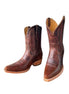 Matador Snip-Toe Smooth Cowboy Boot for Men - Burnished Western Boots