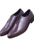 Moneglia Paisley-Etched Wholecut Oxford for Men - Patterned Leather Statement Shoes