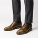 Maccastorna Patina Quarter-Brogue Oxford for Men - Hand-Painted Oxford Shoes